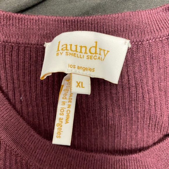 Laundry Wine sweater Dress - Picture 2 of 2